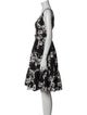 Erdem Floral Print Knee-Length Dress