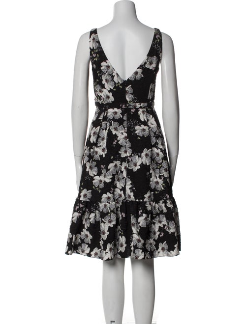 Erdem Floral Print Knee-Length Dress