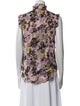 Erdem Silk Floral Print Blouse