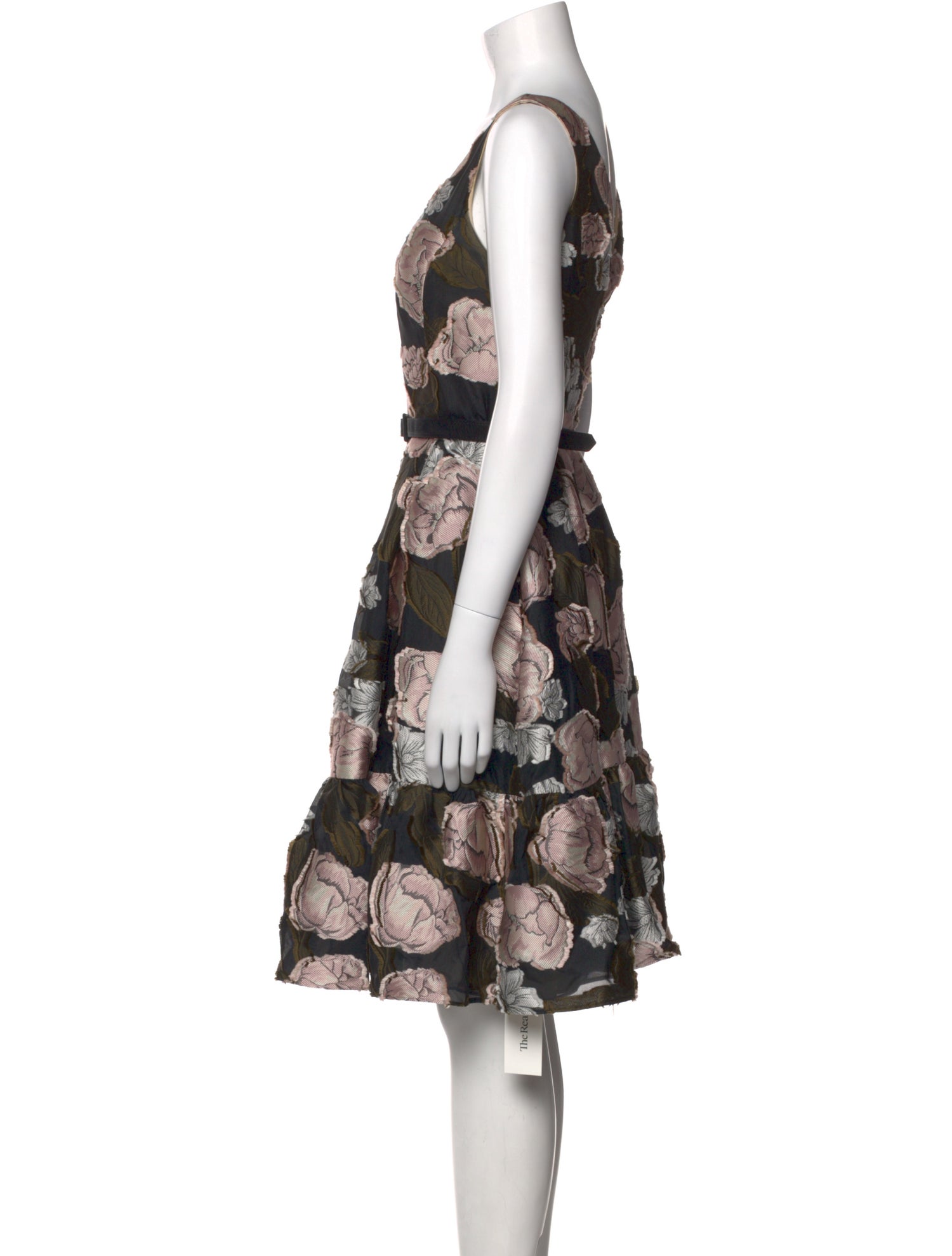 Erdem Floral Print Knee-Length Dress