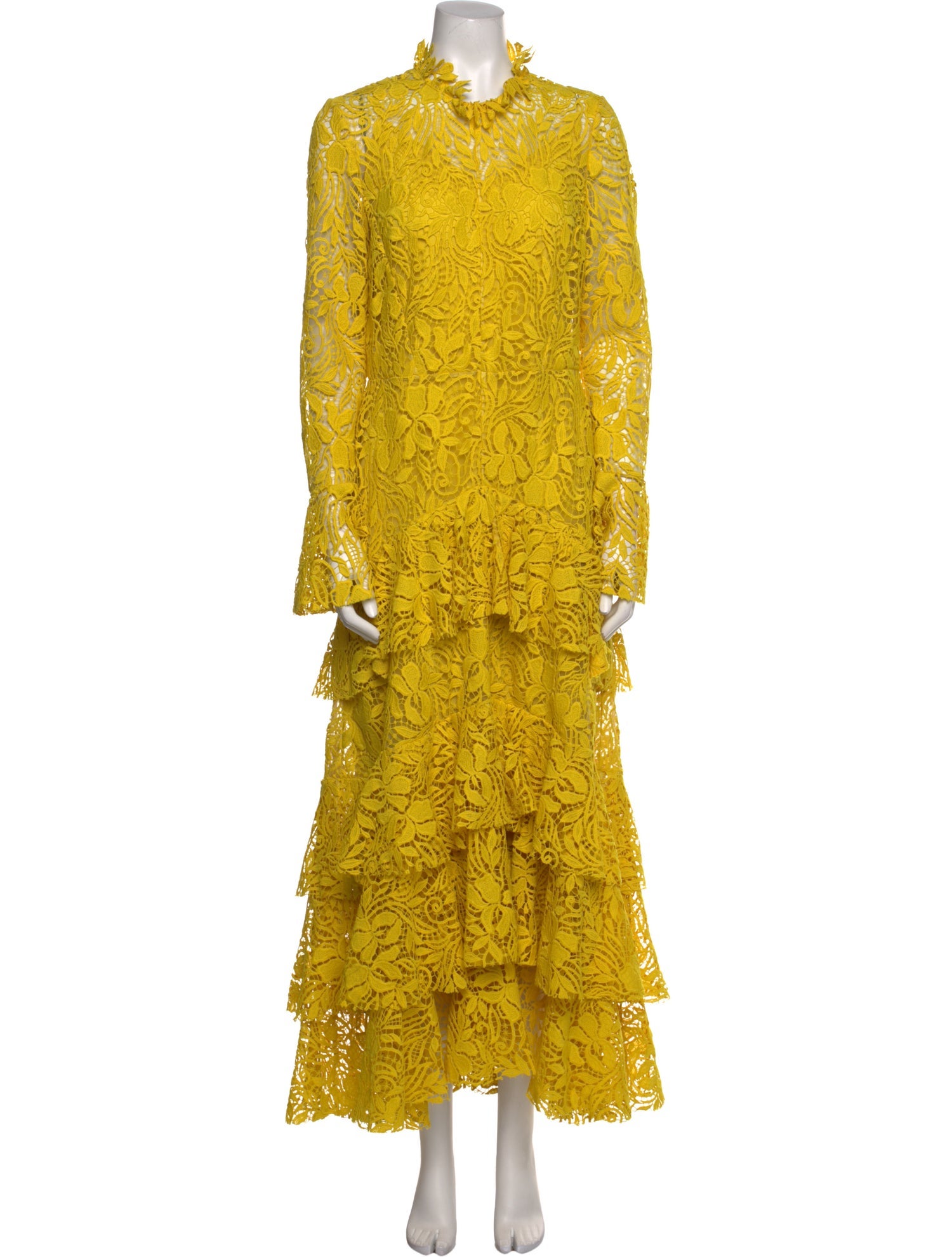 Erdem Lace Pattern Midi Length Dress
