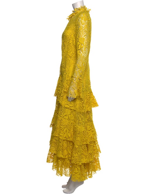 Erdem Lace Pattern Midi Length Dress