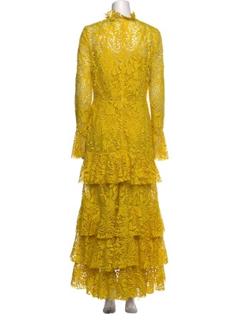Erdem Lace Pattern Midi Length Dress