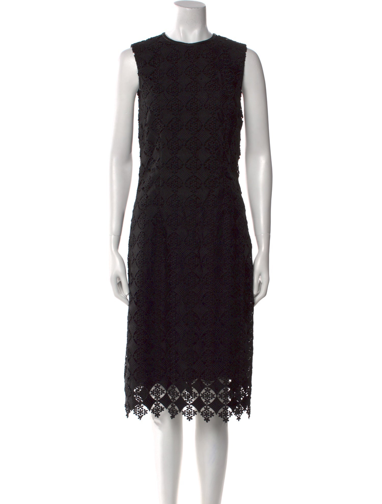 Erdem Lace Pattern Midi Length Dress