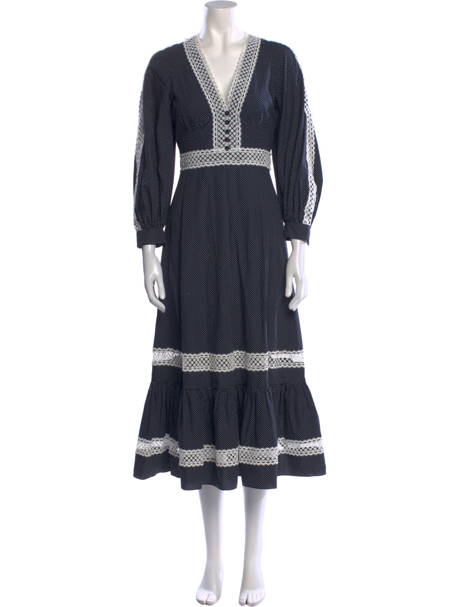 Erdem Printed Midi Length Dress