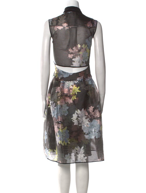 Erdem Floral Print Midi Length Dress