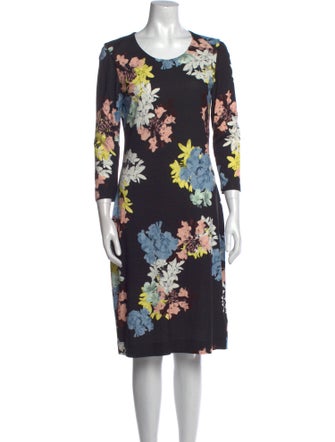 Erdem Floral Print Mini Dress