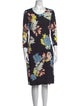 Erdem Floral Print Mini Dress