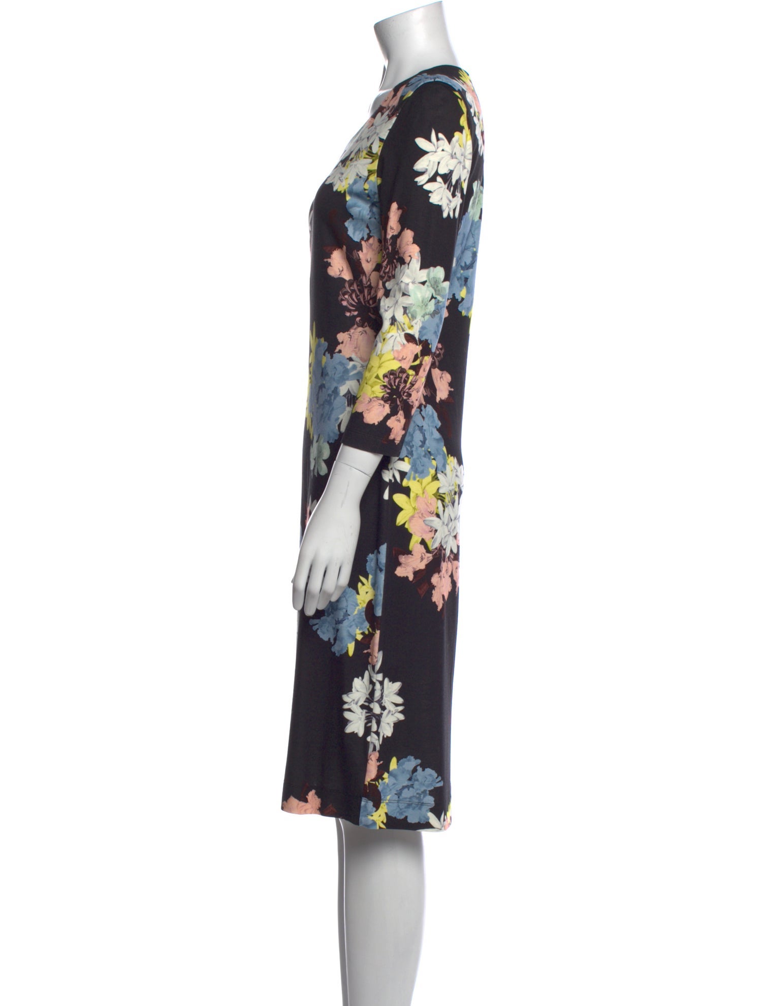 Erdem Floral Print Mini Dress