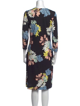 Erdem Floral Print Mini Dress