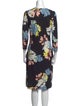 Erdem Floral Print Mini Dress