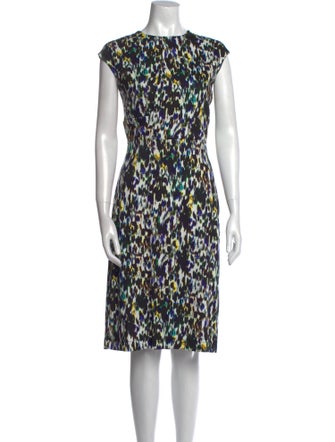 Erdem Printed Midi Length Dress