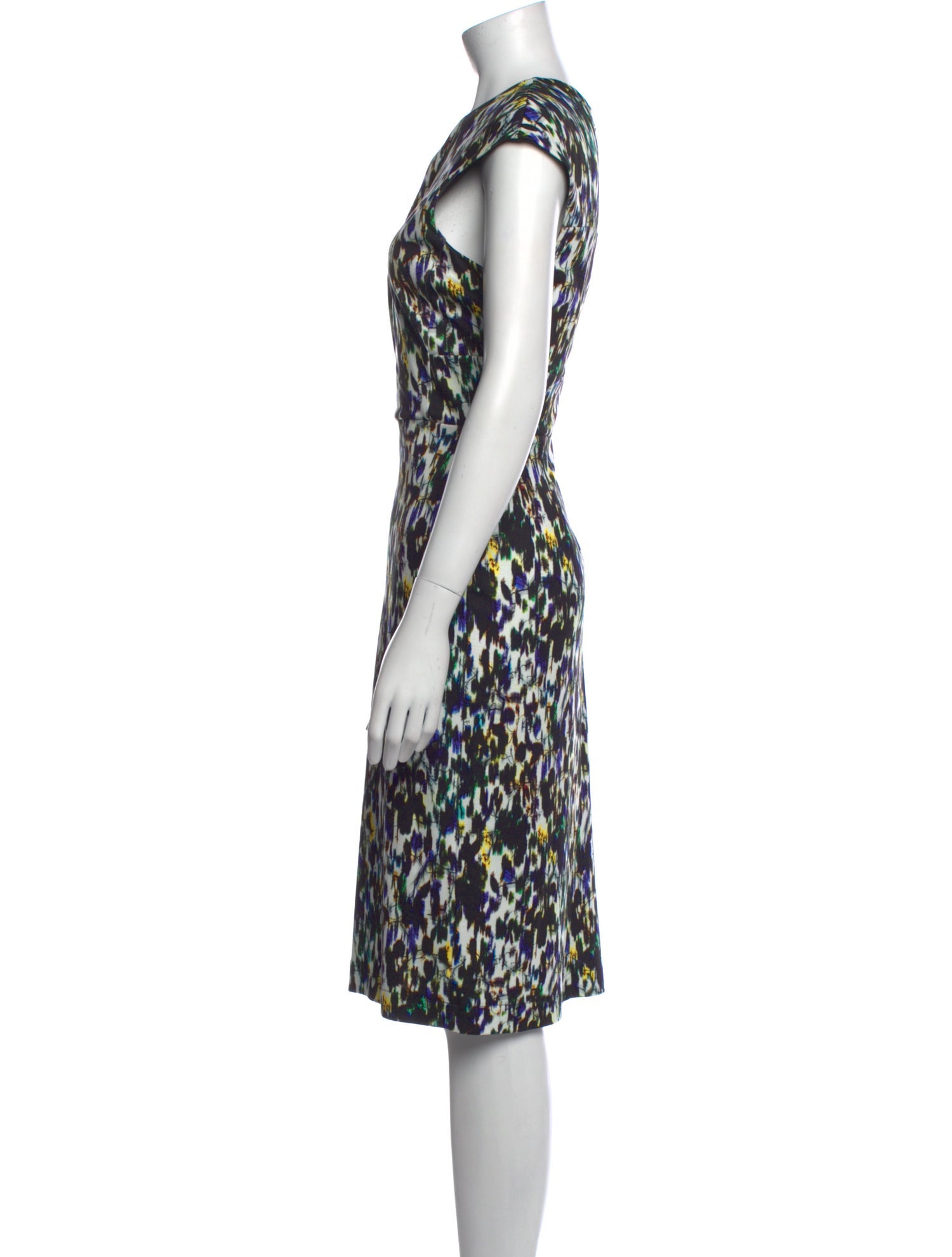 Erdem Printed Midi Length Dress