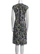 Erdem Printed Midi Length Dress