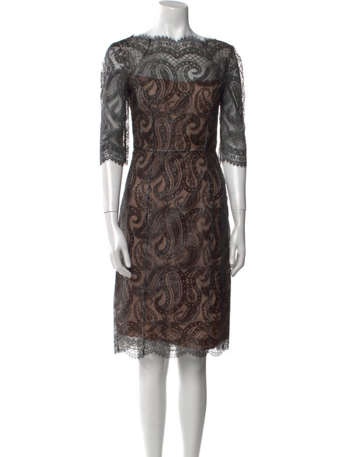 Erdem Lace Pattern Knee-Length Dress