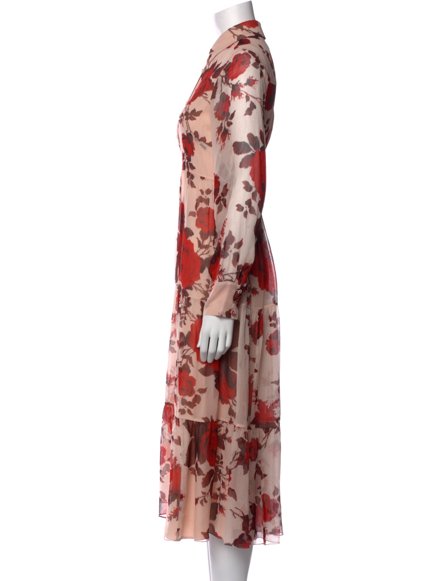 Erdem Silk Long Dress