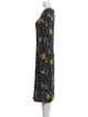 Erdem Floral Print Midi Length Dress