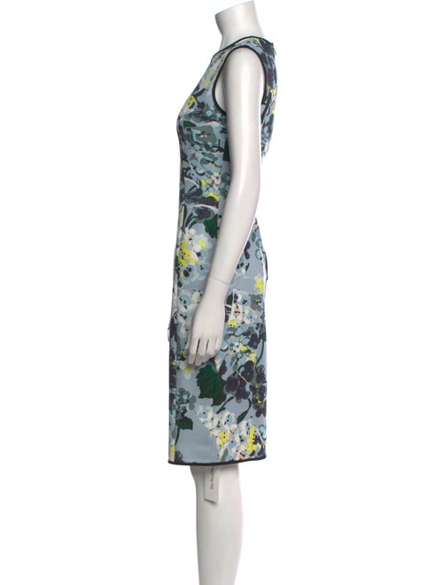 Erdem Floral Print Knee-Length Dress