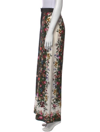 Erdem Silk Wide Leg Pants