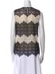 Erdem Printed Crew Neck Top