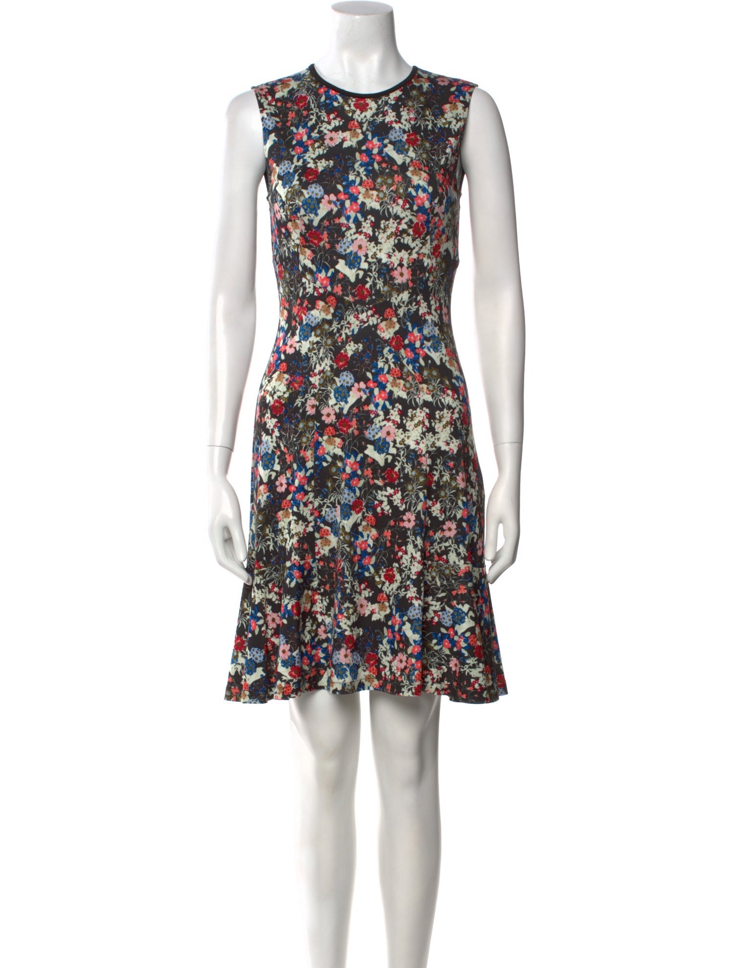 Erdem Floral Print Mini Dress