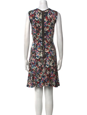Erdem Floral Print Mini Dress