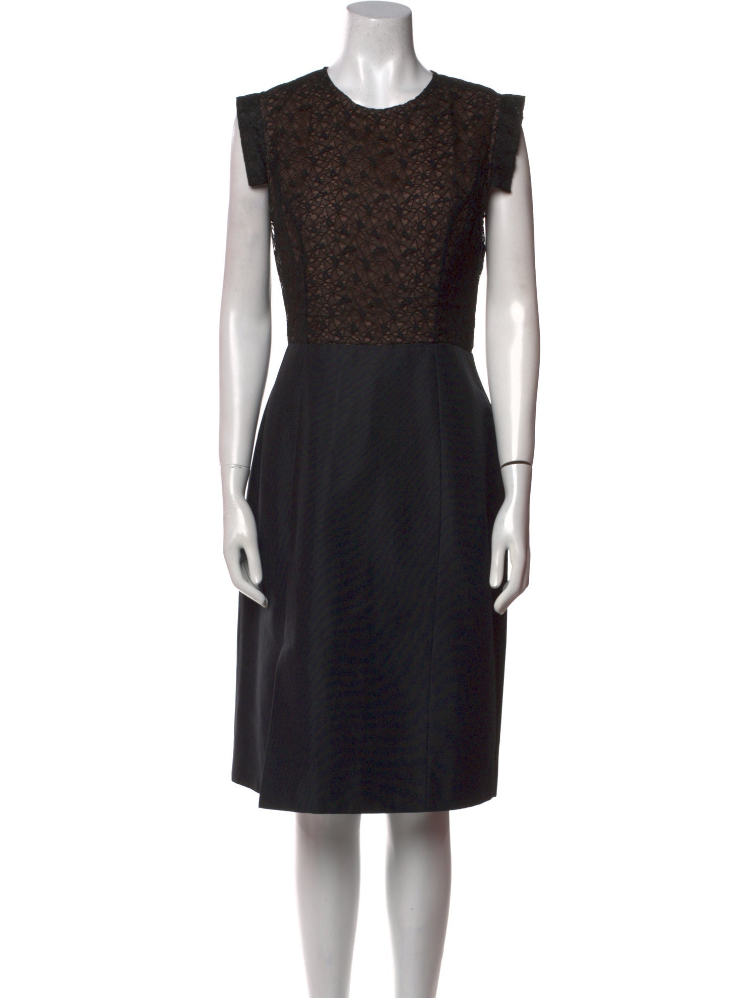 Erdem Crew Neck Midi Length Dress