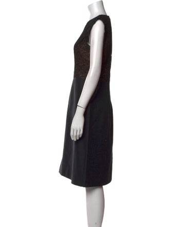 Erdem Crew Neck Midi Length Dress
