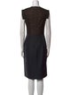 Erdem Crew Neck Midi Length Dress