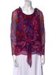 Erdem Silk Printed Blouse