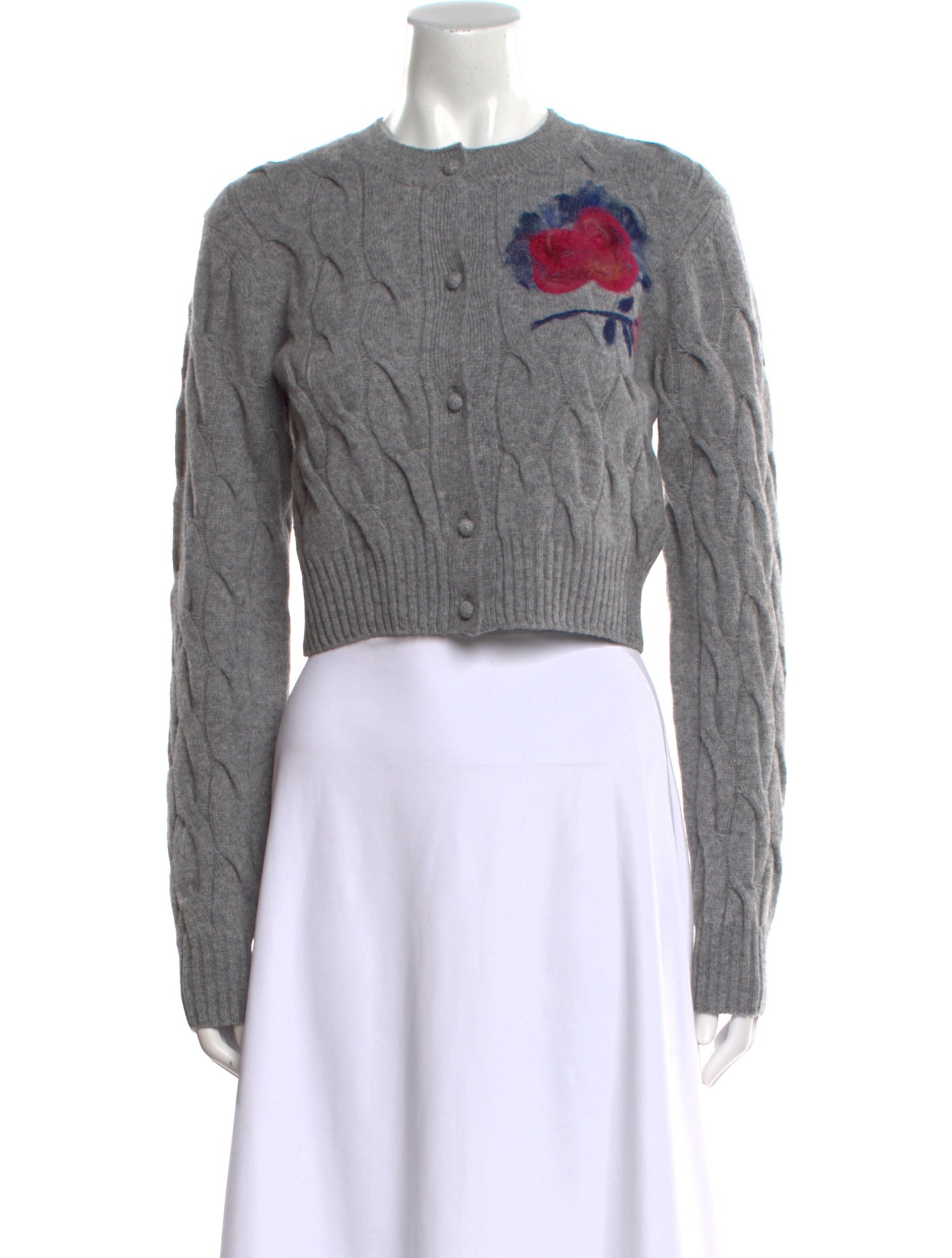 Erdem Wool Graphic Print Sweater w/ Tags