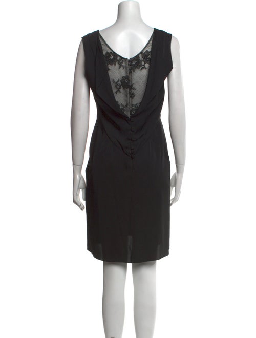 Erdem Bateau Neckline Mini Dress