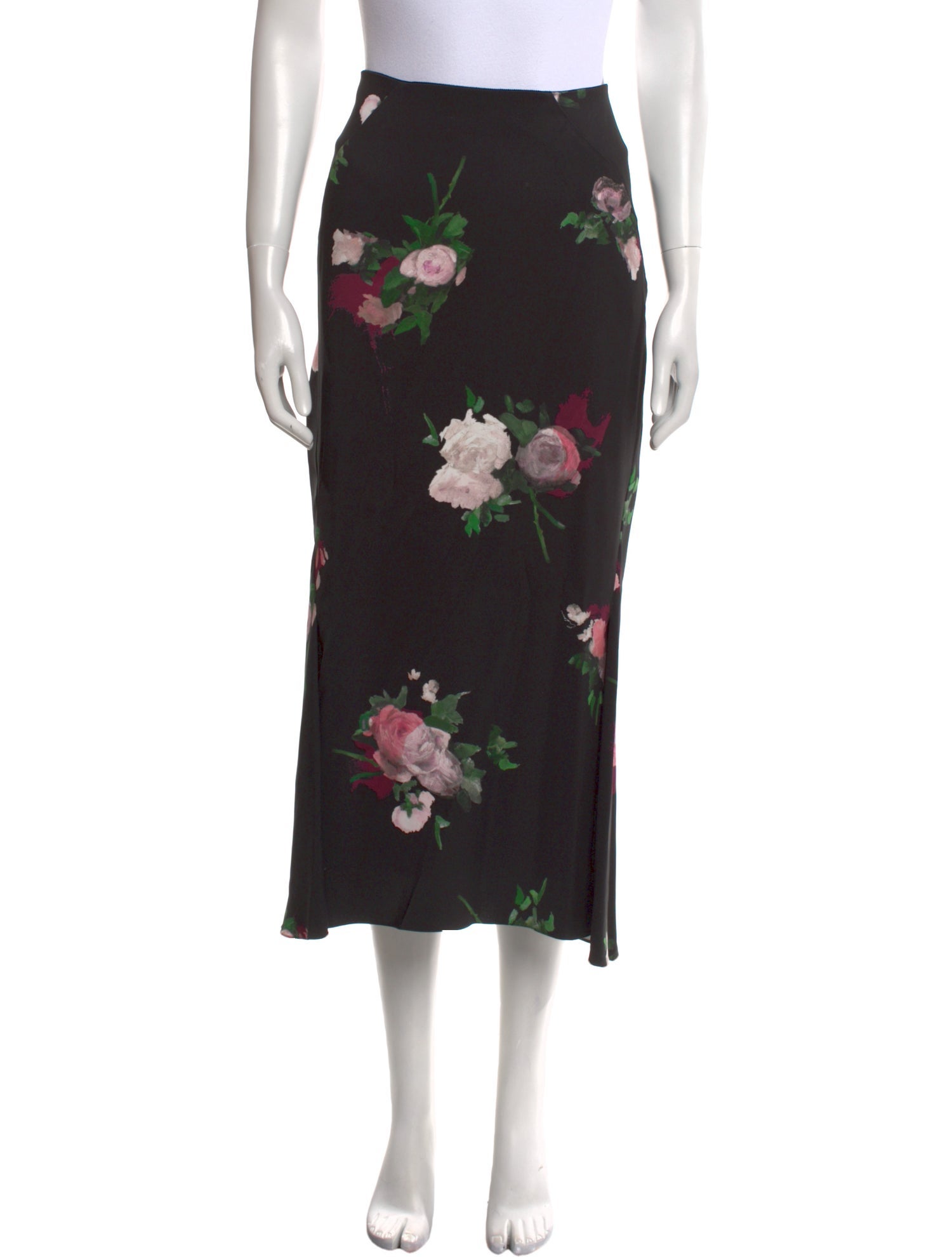 Erdem Floral Print Midi Length Skirt w/ Tags