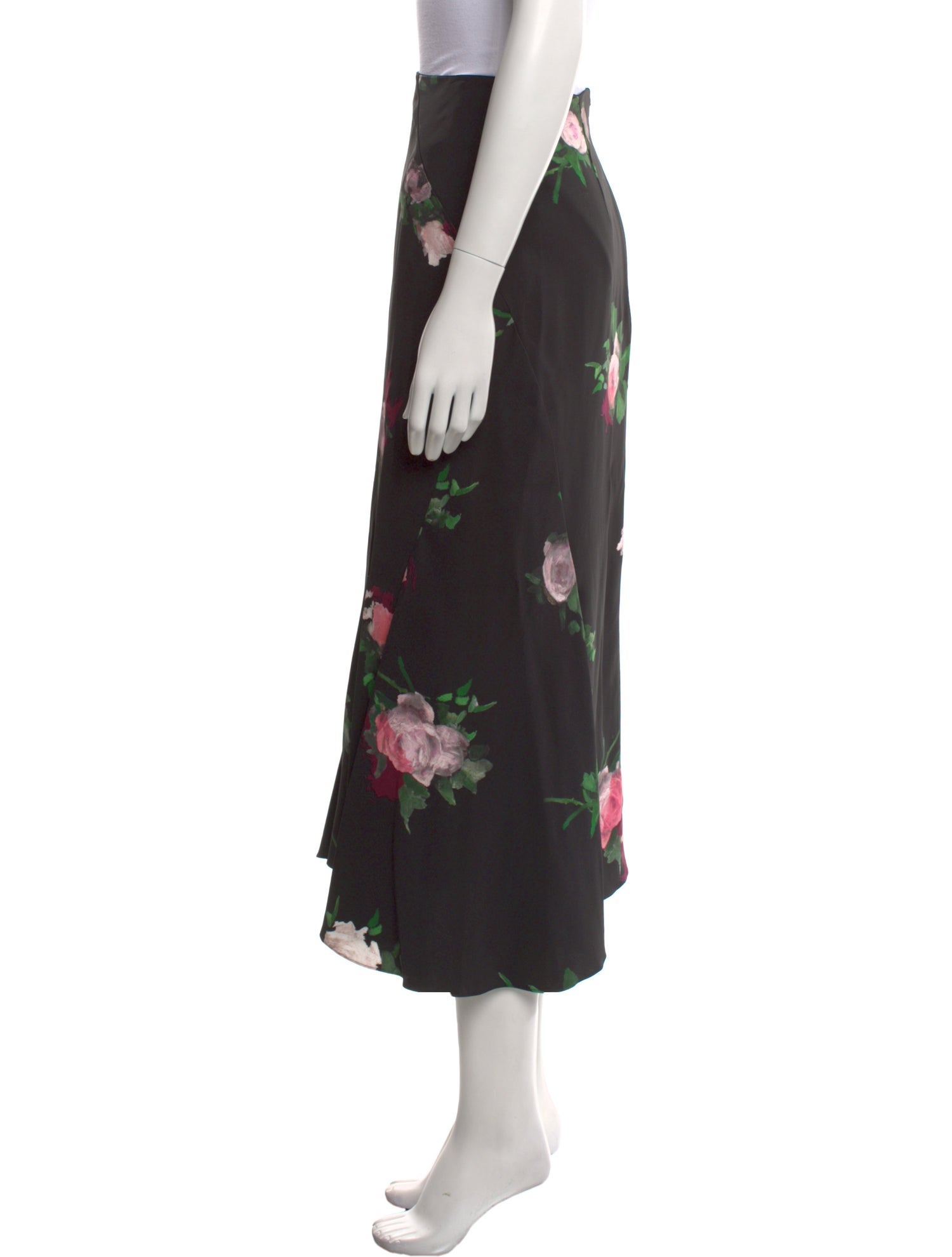 Erdem Floral Print Midi Length Skirt w/ Tags