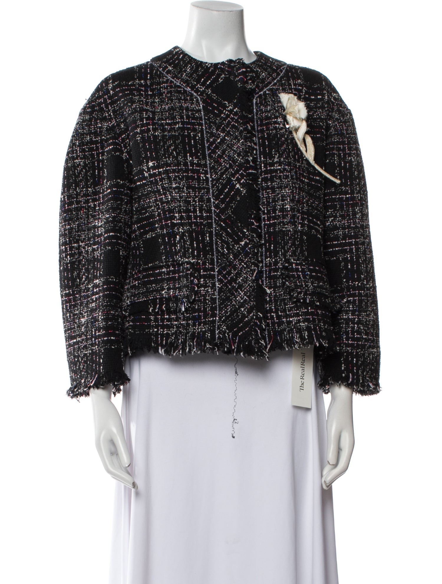 Erdem Tweed Tweed Pattern Jacket w/ Tags