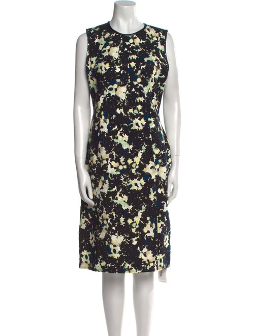 Erdem Floral Print Midi Length Dress