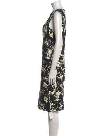 Erdem Floral Print Midi Length Dress