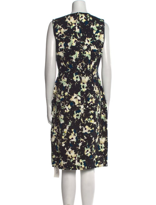 Erdem Floral Print Midi Length Dress
