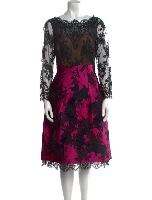 Erdem Lace Pattern Midi Length Dress