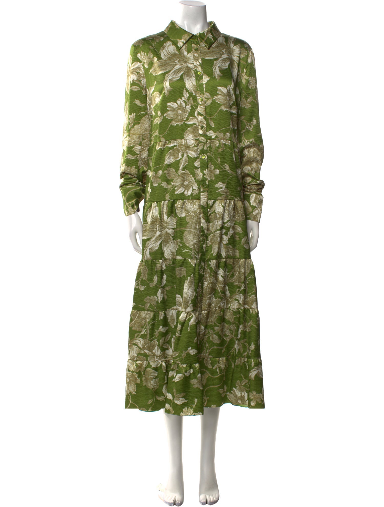 Erdem Floral Print Long Dress w/ Tags