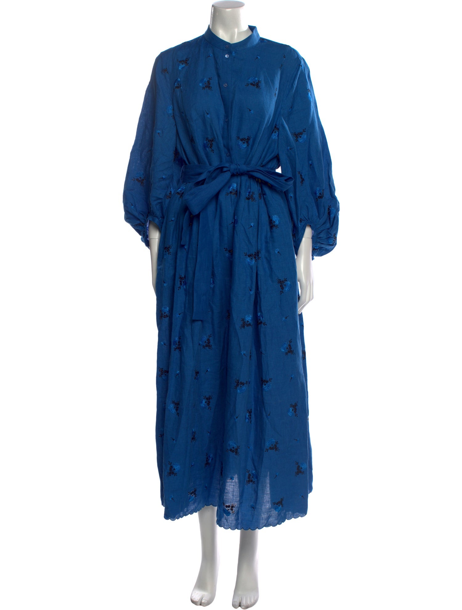 Erdem Linen Long Dress