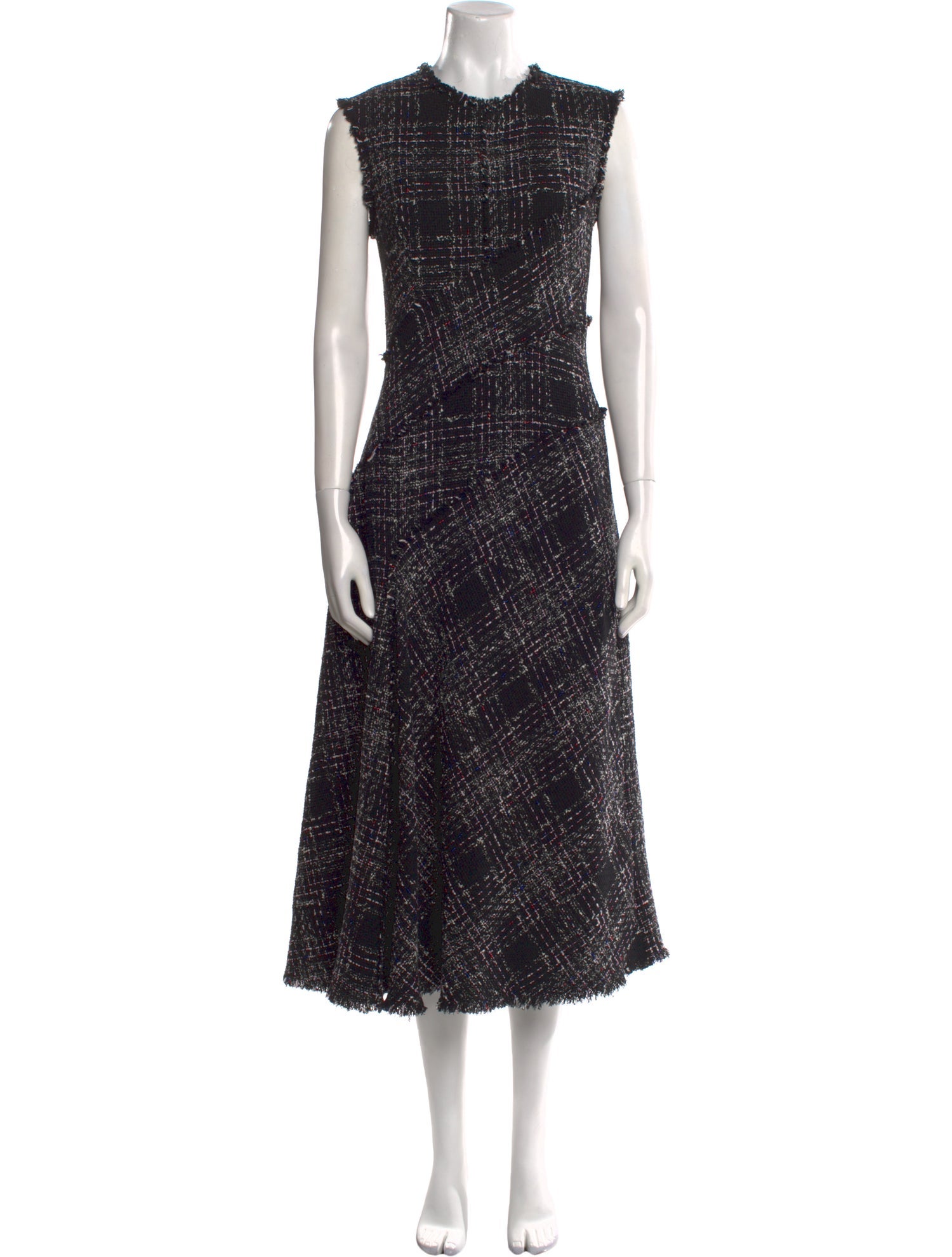 Erdem Printed Long Dress