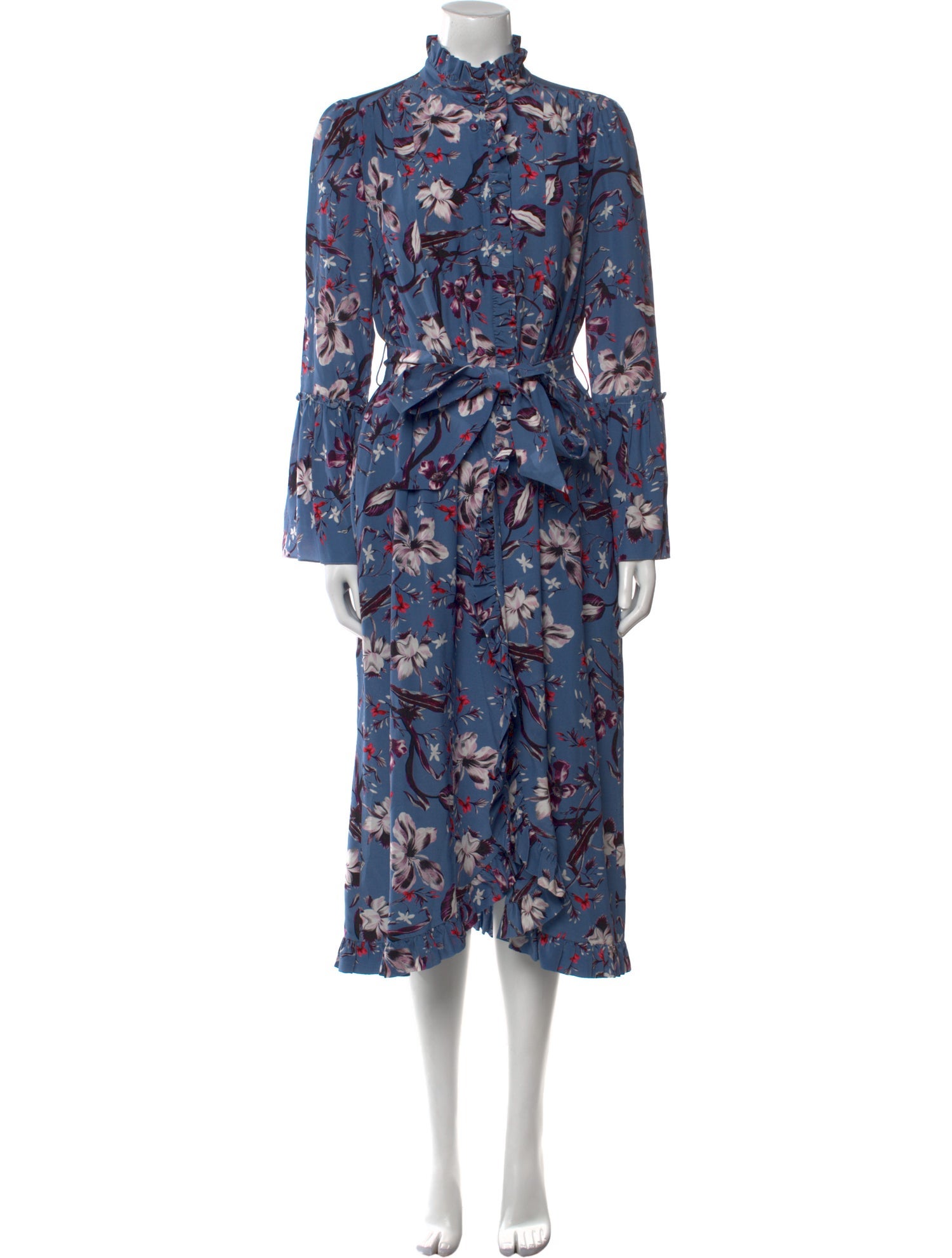 Erdem Silk Long Dress
