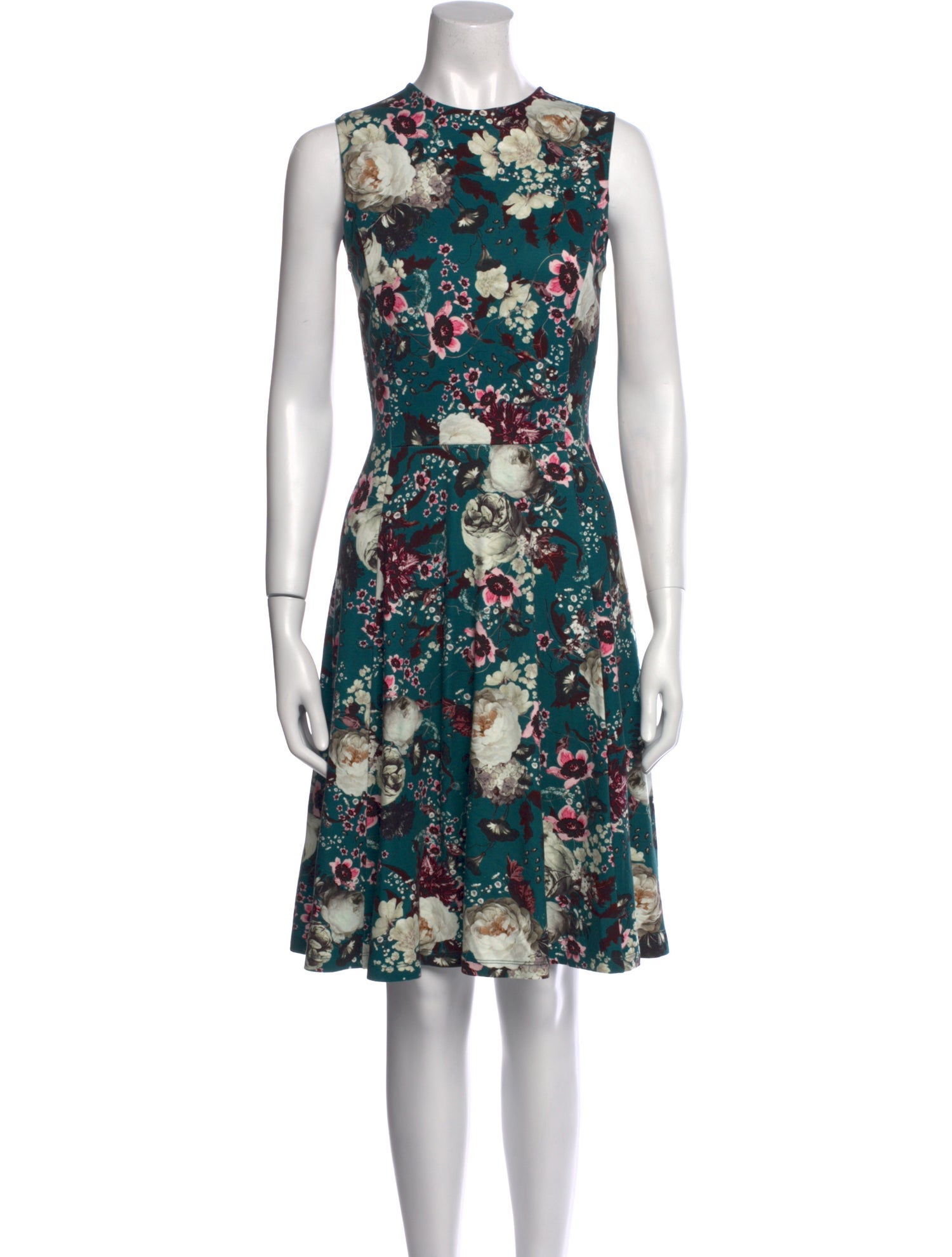 Erdem Floral Print Mini Dress