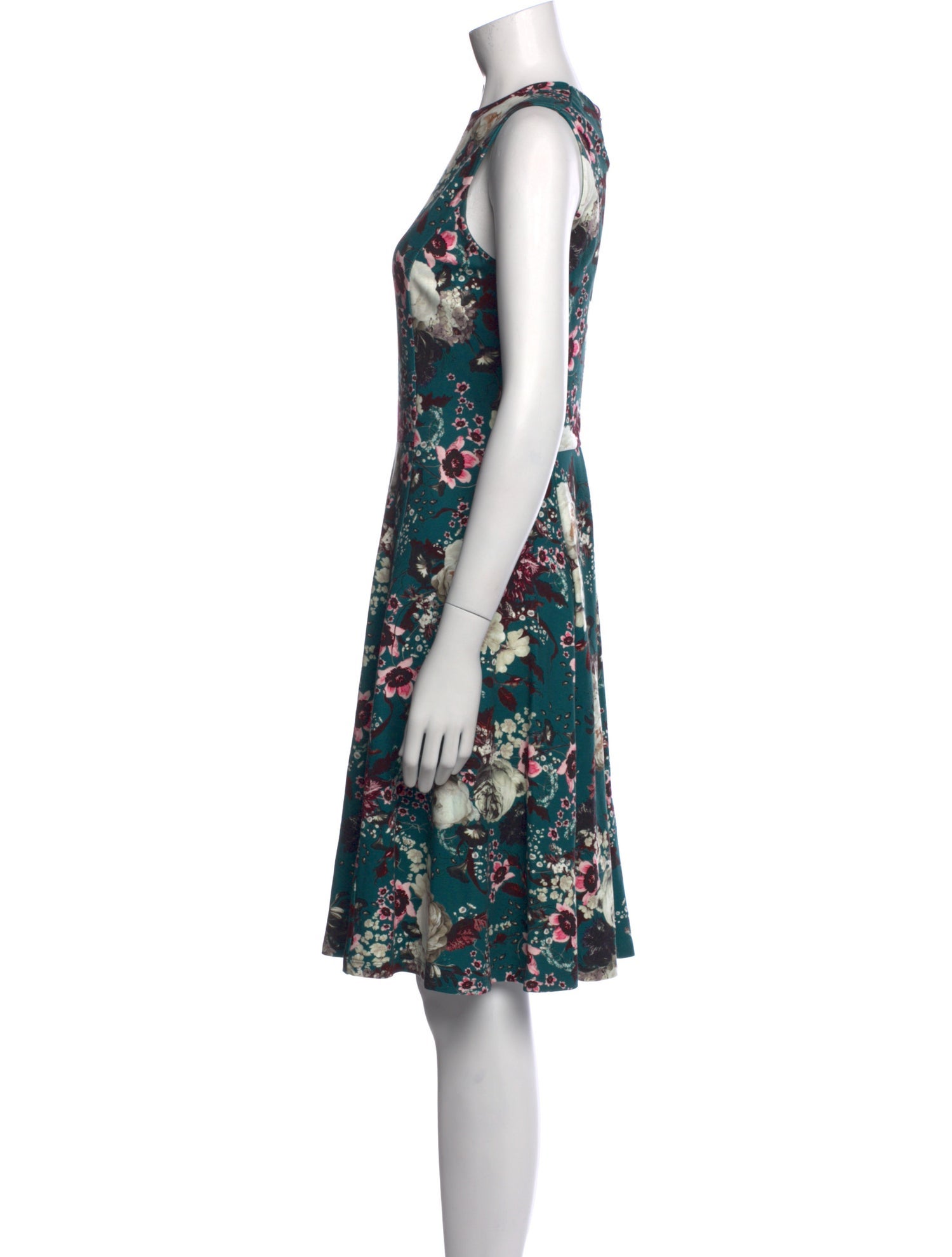 Erdem Floral Print Mini Dress