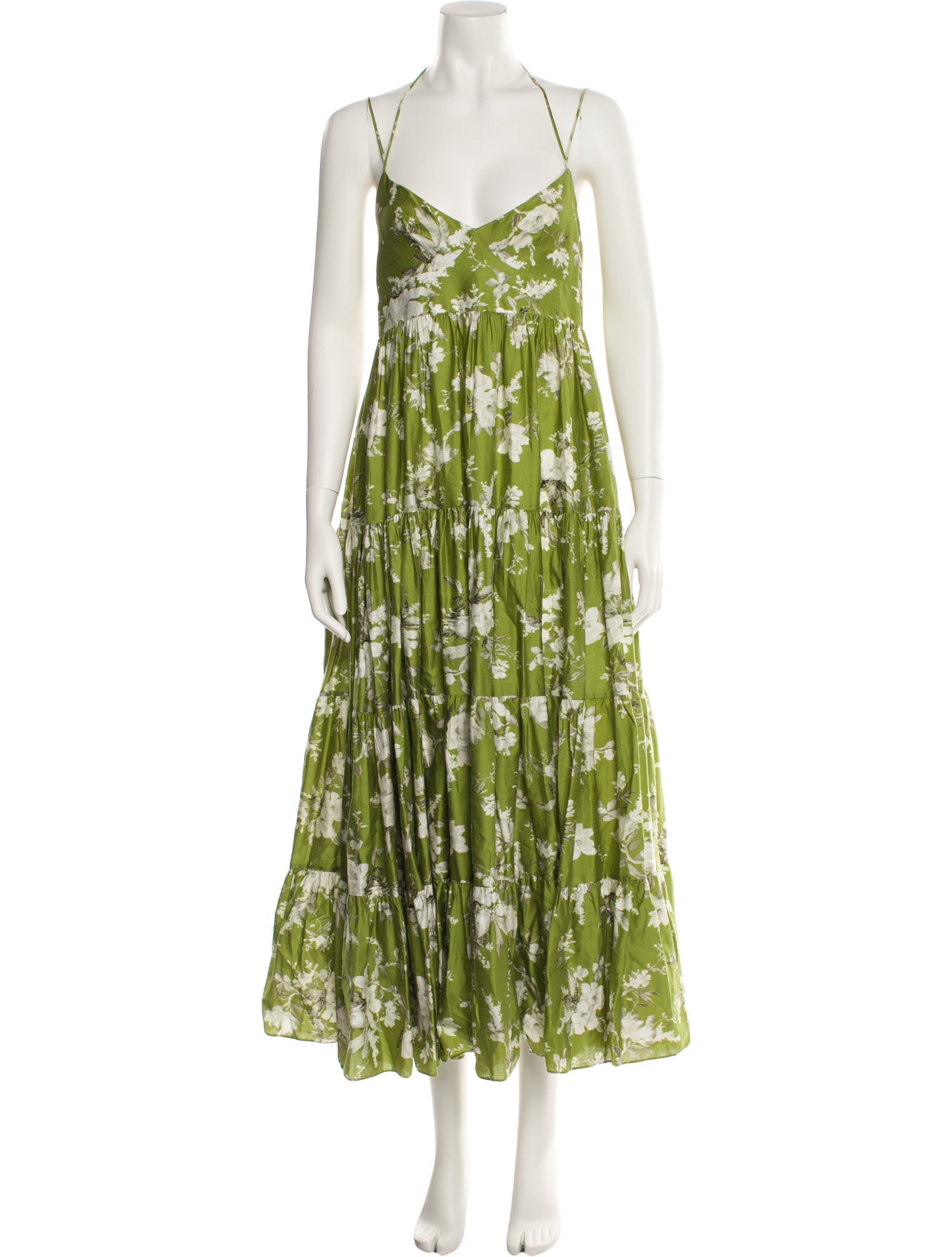 Erdem Floral Print Long Dress