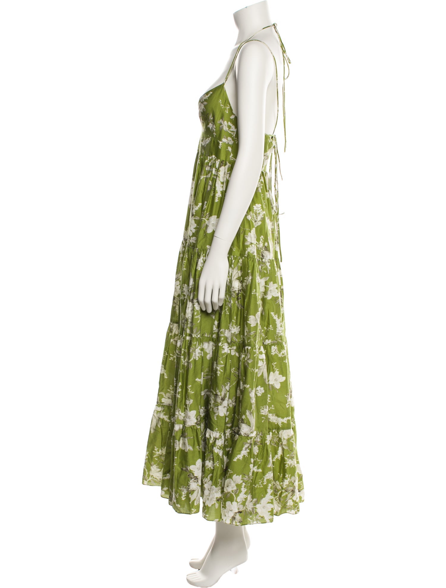 Erdem Floral Print Long Dress