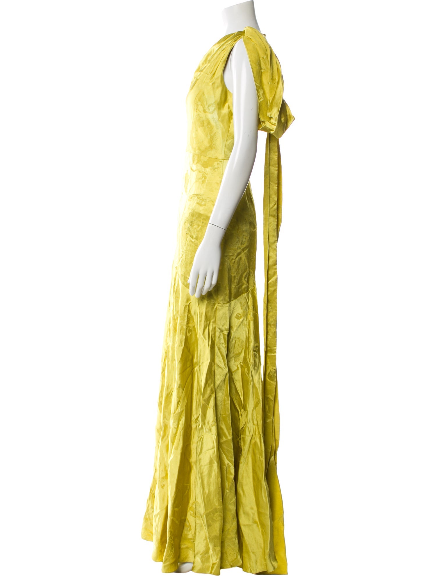 Erdem Cowl Neck Long Dress