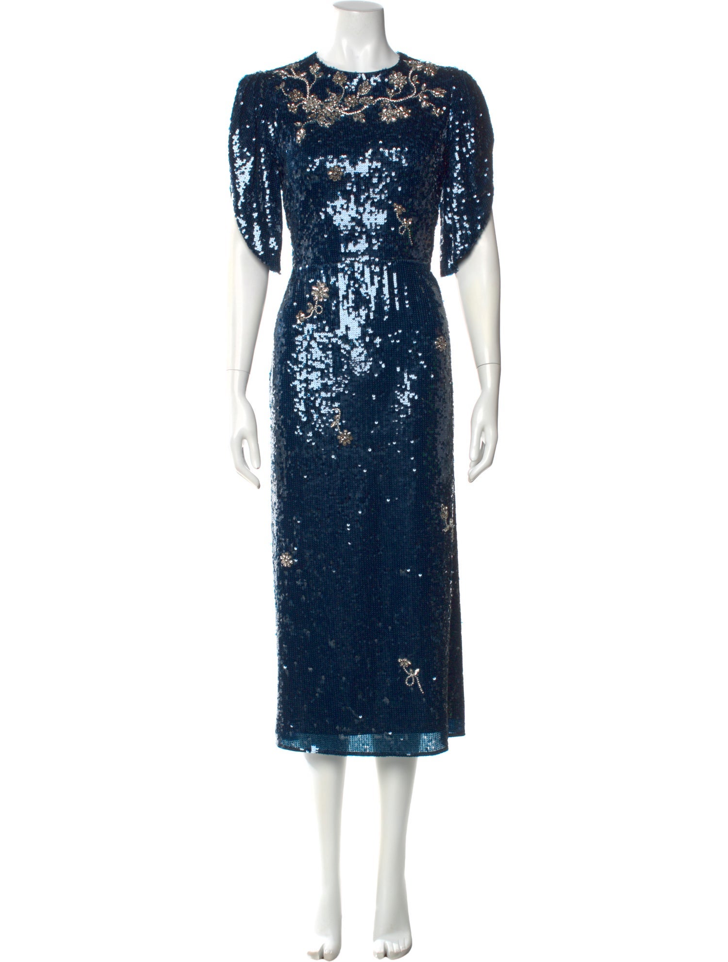 Erdem Lace Pattern Long Dress
