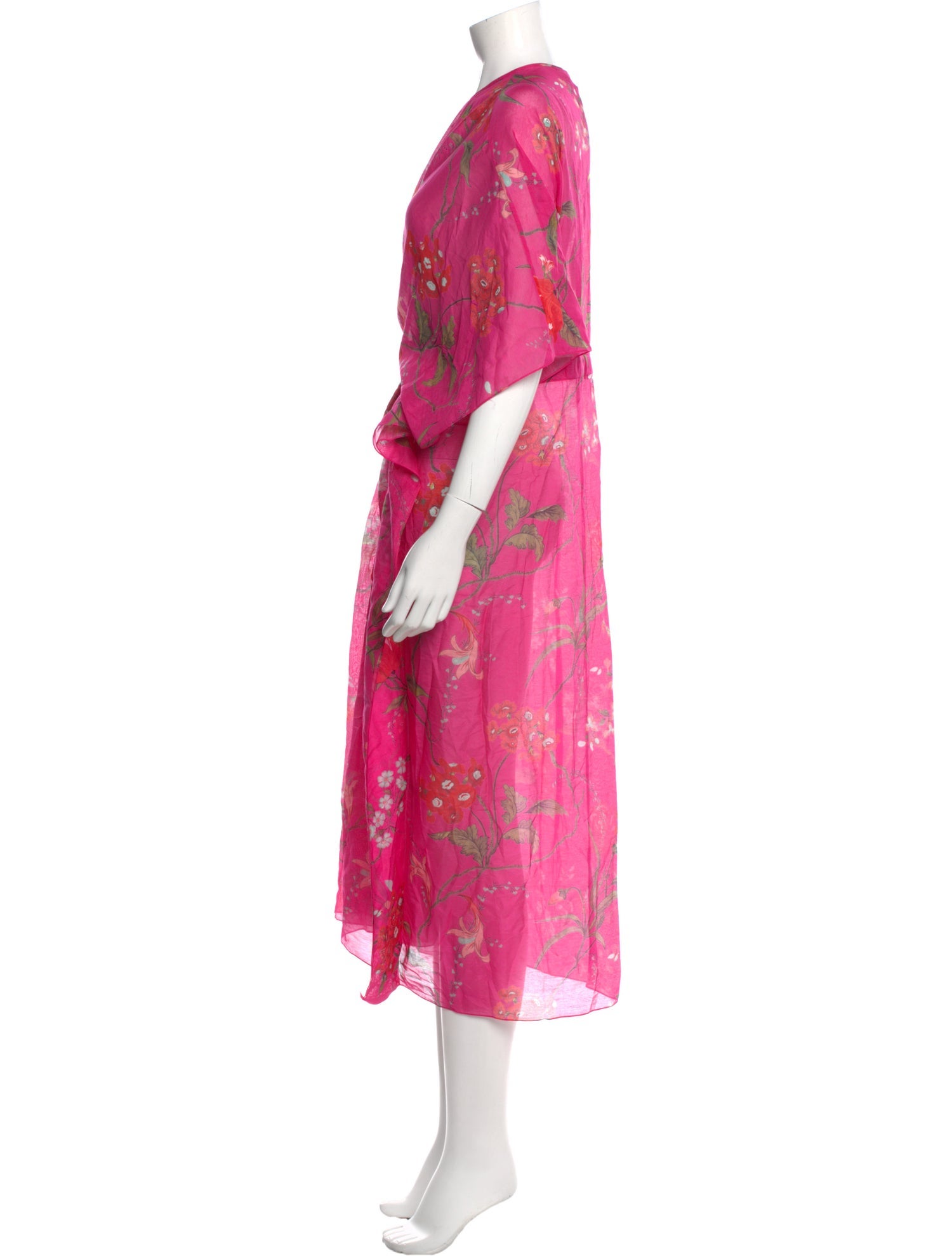 Erdem Floral Print Long Dress w/ Tags